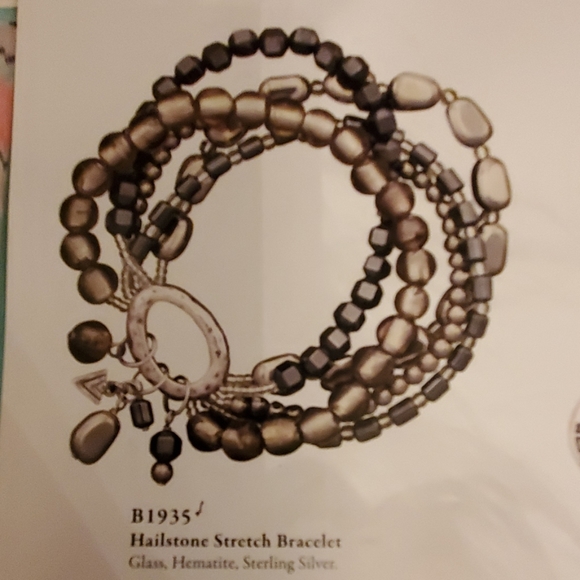 Silpada Hailstone Stretch Bracelet - Picture 2 of 2